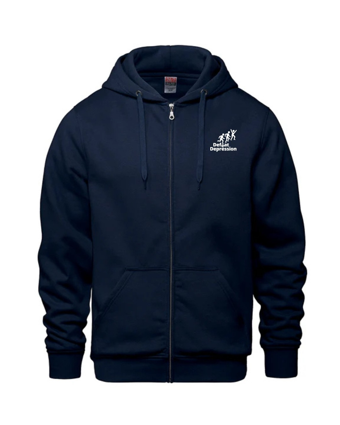 Defeat Depression Hoodie Front